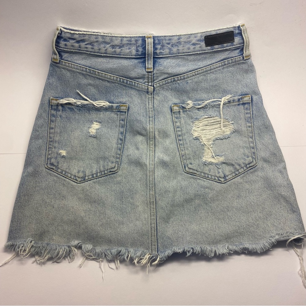 ABERCROMBIE & FITCH Denim Skirt- Zoe Natural Rise Vintage A-Line Skirt Size 26/2